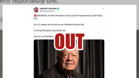 Fact Check: Jimmy Carter Was NOT Dead As Of July 23, 2024 -- Letter Saying So Is Fake