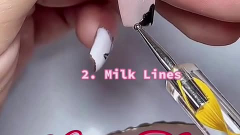 Simple Nail art with Dotting Tool