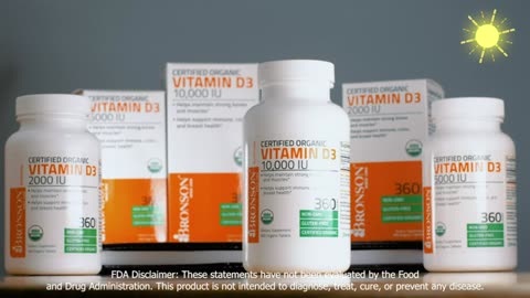 Vitamin D3 Bronson, Immune Support