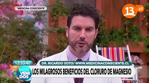 Los milagrosos beneficios del cloruro de magnesio!