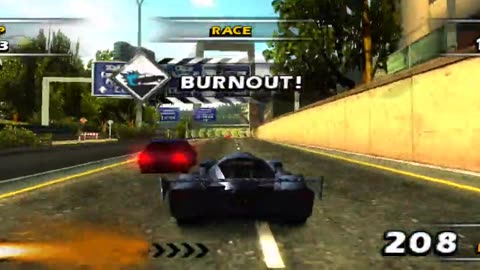 Burnout Dominator - World Tour Dominator Series Event 2 Gameplay(PPSSPP HD)