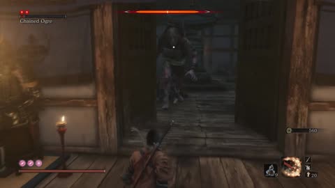 Sekiro Shadows Die Twice, Sekiro Chained Ogre Ashina Castle Boss Fight