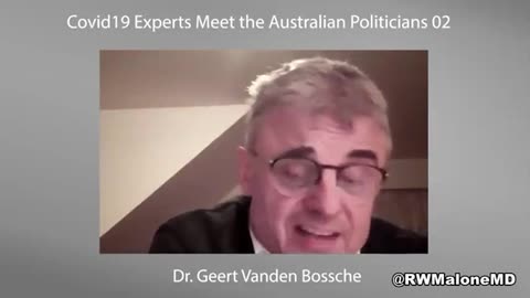 COVID Expert Dr. Vanden Bossche Schools Australian Politicians