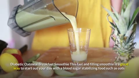 diabetic oatmeal smoothie