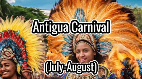 top 10 cultural festivals in Antigua and Barbuda