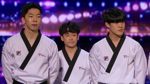 Golden Buzzer: World Taekwondo Demonstration Team Shocks the Judges - America's Got Talent 2021