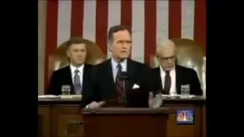 September 11 1990 New world order George Bush Sr