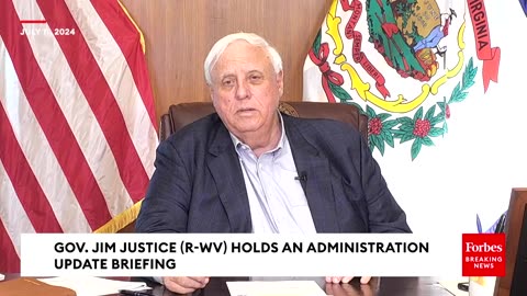 Gov. Jim Justice And The West Virginia Administration Hold Briefing To Provide Key Updates