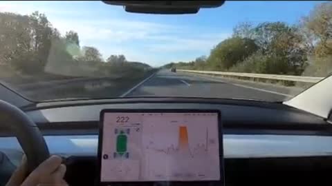 Tesla model 3 high speed! 0-264!!