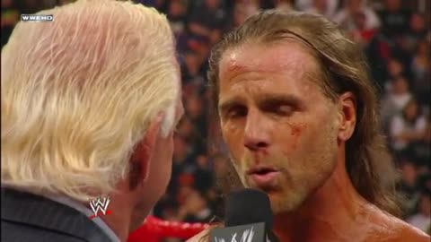 Shawn Michaels & Ric Flair Segment Raw February 25, 2008