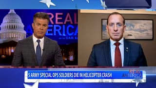 REAL AMERICA - Dan Ball W/ Lt. Col. Darin Gaub, Helicopter Crash Kills 5 Servicemen, 11/15/23