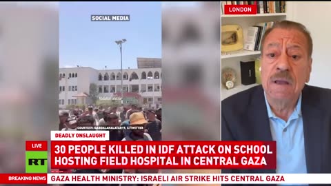 IDF strikes school hosting field hospital in central Gaza