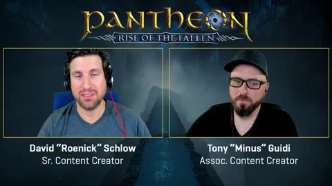 Pantheon: Rise of the Fallen - Character Models and Classes