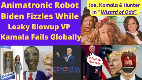 Twilight Zone: Joe is Like Animatronic Robot Trying to Save Kamala, Blowup VP Doll