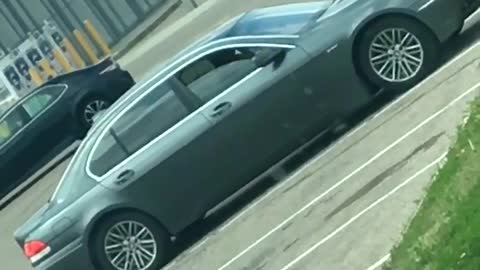 Fake Homeless Person Drives Luxury Car