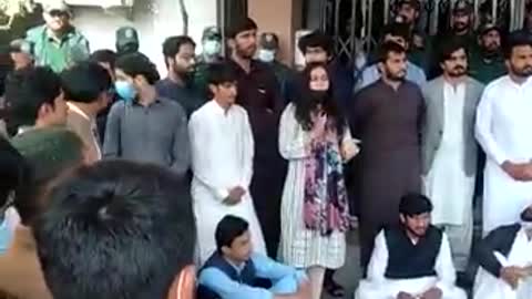 My former student protest in Punjab University