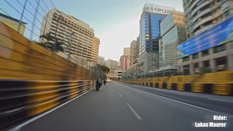 This motorcycle video POV is unreal