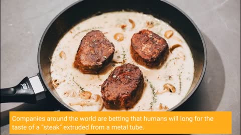 The NWO To Force 3D-Printed Steak On The Public