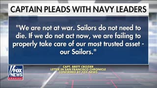 Acting Navy Secretary slams ousted captain