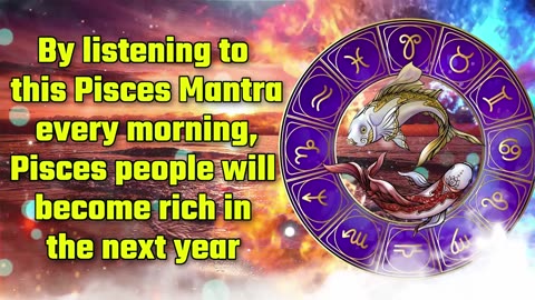 By Listening To This Pisces Mantra Every Morning Pisces People Will Become Rich In The Next Year