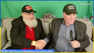 DO NOT TALK Live at CA Republican Convention 2024 with J.W. PAINE