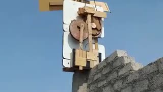 Homemade windmill