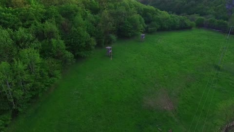 Extraordinary Zoom Out Footage of Watchtower taken by Drone