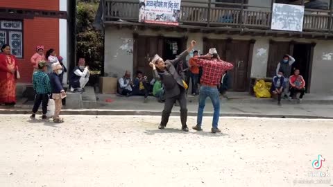 Nepali funny dance