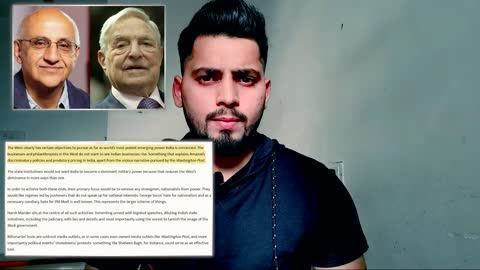 Indian student links Greta with Soros and farmers protest movement to destabilise India
