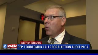 Rep. Loudermilk calls for election audit in Ga.