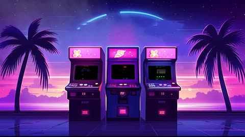 80's Arcade Night | Chillwave - Retrowave - Synthwave