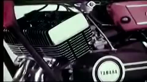 1972 Yamaha motorcycle TV Commercial Advertisement