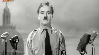 Chaplin's friends tried to talk him out of the iconic final speech in THE GREAT DICTATOR (1940)