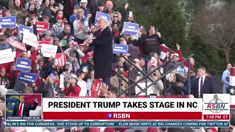 President Trump Rally in Selma, North Carolina (4-9-2022)