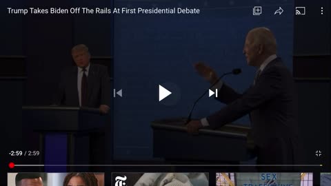 First Presidental debate 2020