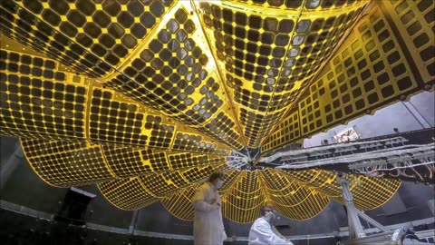NASA's Lucy Mission Extends its Solar Arrays