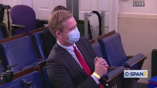 Reporter Asks Press Secretary About Biden Breaking His Own Mask Mandate