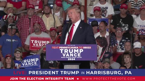 Trump Rally in PA: President Trump in Harrisburg, PA (Full Speech, July 30)