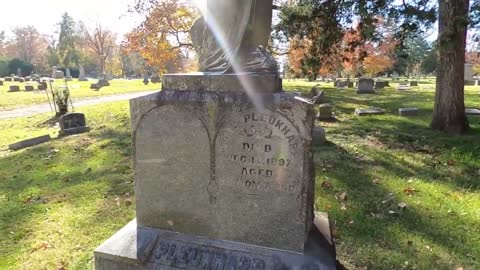 Walk Through Greenlawn Cemetery Columbus Ohio Gravesite Tour