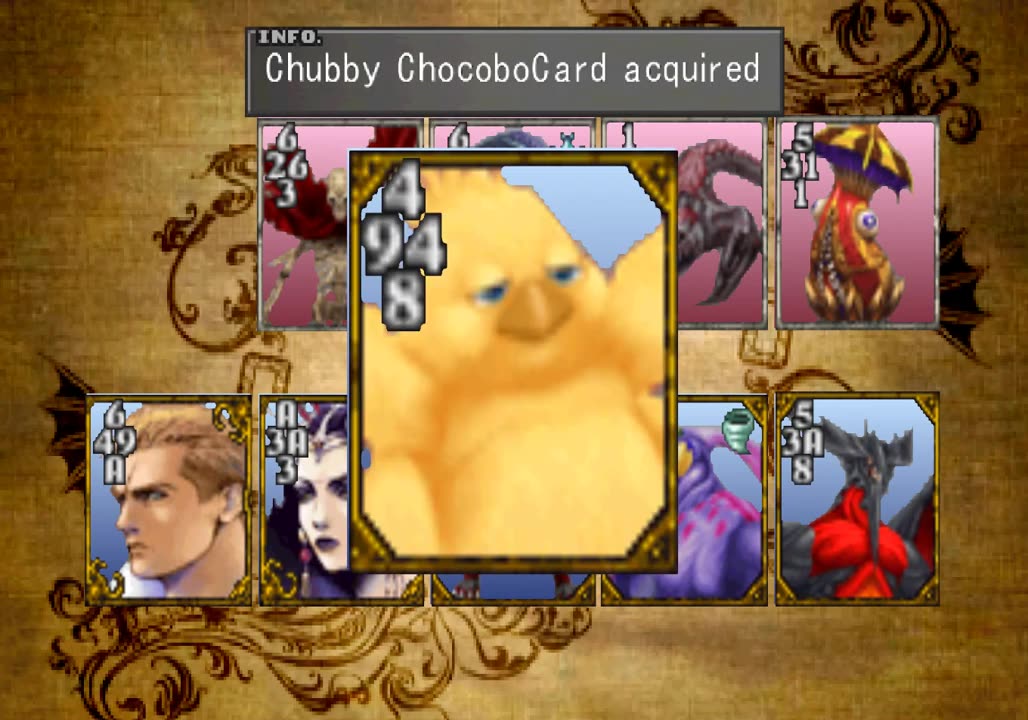 Where to get the Chubby Chocobo Card - FF8 Guide