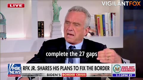 RFK Jr. Reveals “Insane” Border Stats