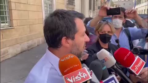 🔴 Dichiarazioni stampa di Matteo Salvini (01/07/2021).