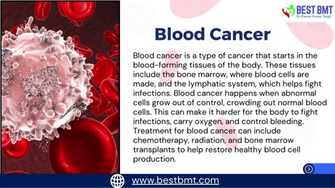 Blood cancer - what is it, symptoms and treatment