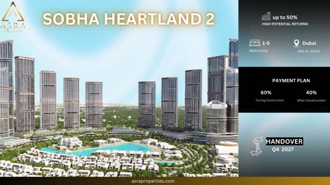 ASRA PROPERTIES Presents Sobha Heartland 2 in Dubai