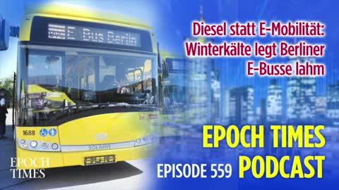 Diesel statt E-Mobilität: Winterkälte legt Berliner E-Busse lahm