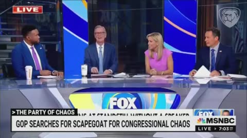 MSNBC's Hayes FREAKS! Claims Media Blames Democrats for GOP Chaos🤣