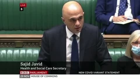 Big Pharma Tyrant Sajid Javid Pushes COVID Boosters Every Month