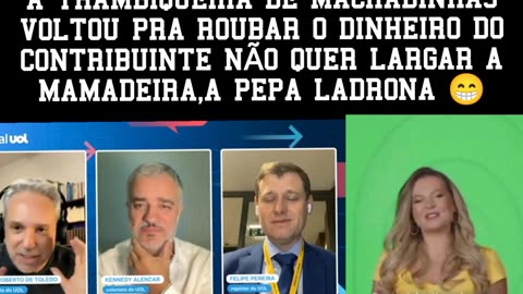 A Peppa volta a atacar novamente agora como Vereadora pra roubar o dinheiro do contribuinte de SP.