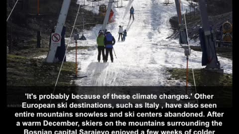 More European Ski Lifts Grind To A Halt Due To Lack Of Snow