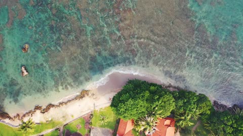 Aerial View Of Beautiful Resort